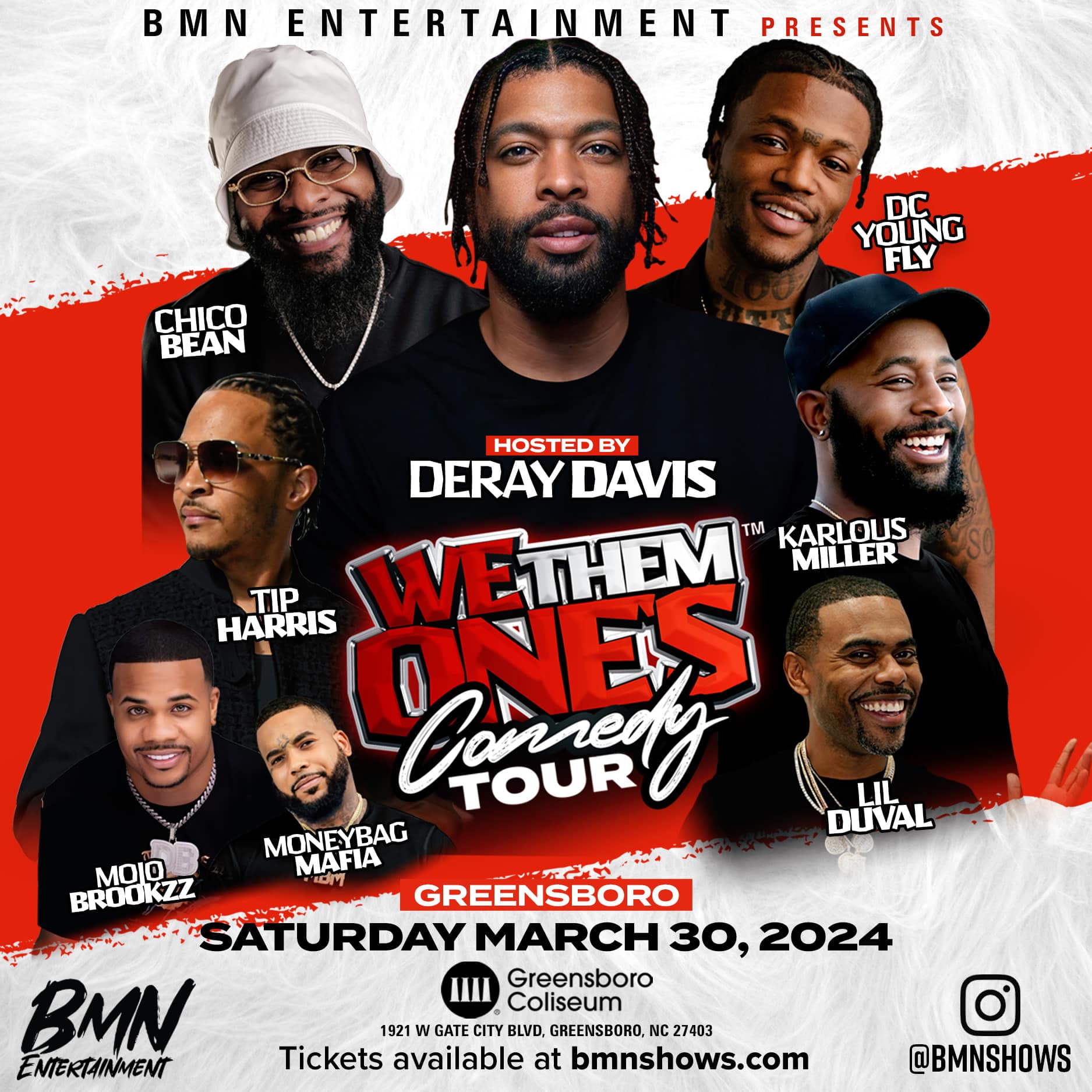 Greensboro Coliseum, Greensboro NC - BMN Entertainment